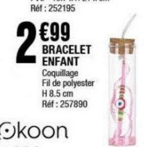 La Foir'Fouille Bracelet enfant offre