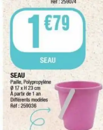 La Foir'Fouille Seau offre