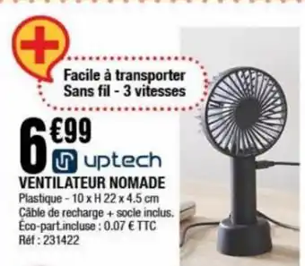 La Foir'Fouille Ventilateur nomade offre