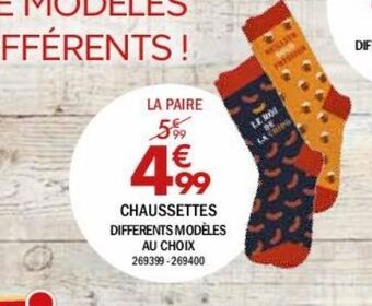 La Foir'Fouille Chaussettes offre