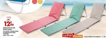 La Foir'Fouille Matelas de plage tahaa corail offre