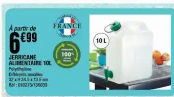 Jerricaqne alimentaire 10l