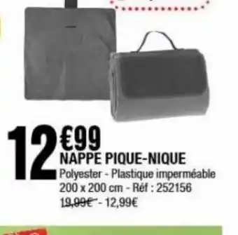 La Foir'Fouille Nappe pique-nique offre