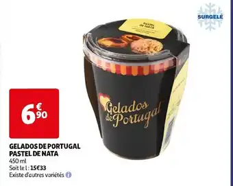 Auchan GELADOS DE PORTUGAL PASTEL DE NATA offre