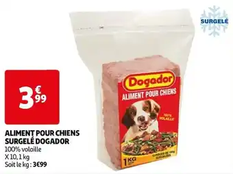 ALIMENT POUR CHIENS SURGELÉ DOGADOR