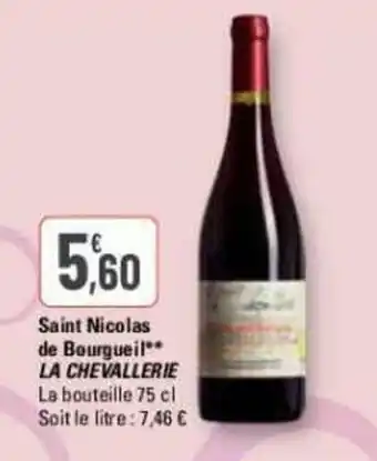 G20 Saint Nicolas de Bourgueil** LA CHEVALLERIE offre