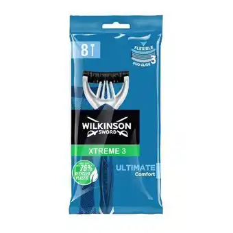 Auchan Rasoirs jetables xtreme 3 ultimate comfort wilkinson offre