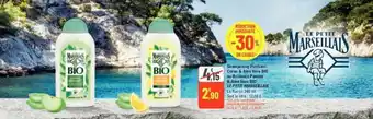 Shampooing Purifiant Citron & Aloe Vera BIO ou Brillance Pomme & Aloe Vera BIO LE PETIT MARSEILLAIS