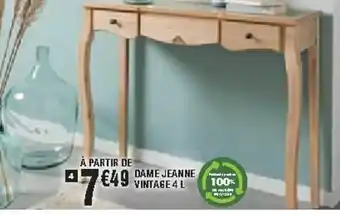 La Foir'Fouille Dame jeanne vintage 4L offre