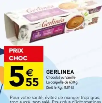 Carrefour GERLINEA offre