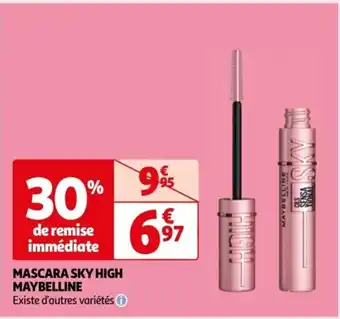 Auchan MASCARA SKY HIGH MAYBELLINE offre