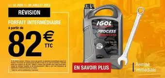 Révision a partir de 82€ ttc*