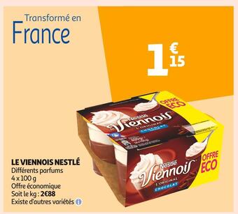 Auchan Supermarché Nestlé le viennois offre