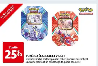 Pokébox pokébox écarlate et violet