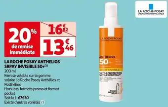 La roche posay anthelios srpay invisible 50+(1)