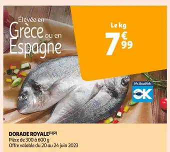 Auchan Supermarché Dorade royale offre