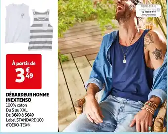 Auchan In extenso débardeur homme offre