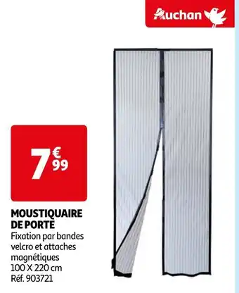Auchan Moustiquaire de porte offre