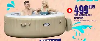 La Foir'Fouille Spa gonflable sahara offre