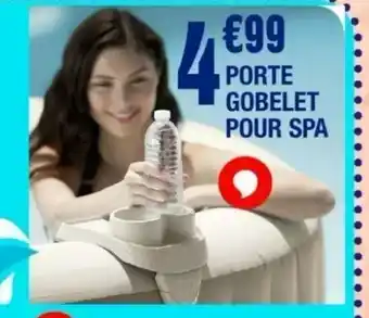 Porte gobelet pour spa