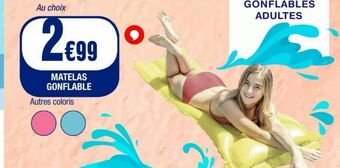 La Foir'Fouille Matelas gonflable offre