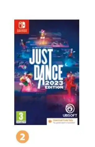 Auchan Nintendo switch le jeu just dance 2023 (jeu sous forme de code de téléchargement) offre