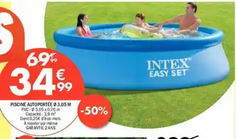 La Foir'Fouille Piscine autoportée 3.05m offre