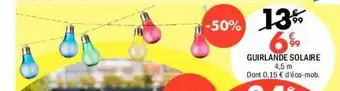 La Foir'Fouille Guirlande solaire offre