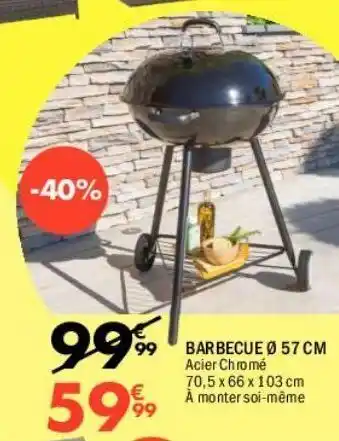 La Foir'Fouille Barbecue 57cm offre