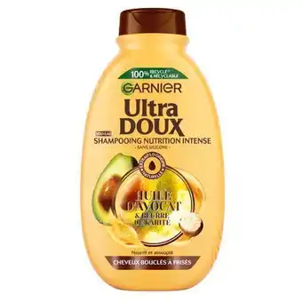 Auchan Shampooing avocat karité ultra doux garnier offre