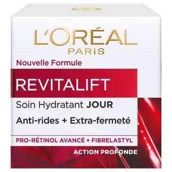 Auchan Soin hydratant jour anti-rides revitalift l'oréal paris offre