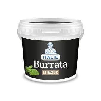 Auchan Burrata basilic offre