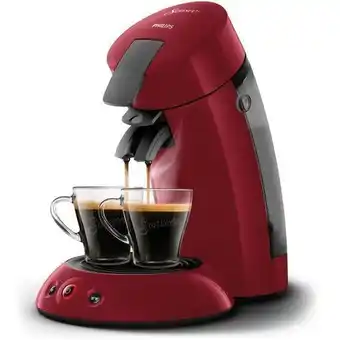 Auchan Cafetière à dosettes senseo hd6553/21 offre