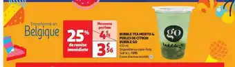 Auchan Supermarché Bubble tea mojito & perles de citron bubble go offre