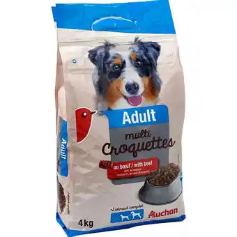 Auchan Croquettes multicroc chien auchan offre