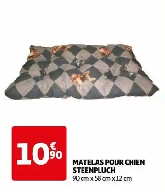 Auchan Matelas pour chien steenpluch offre