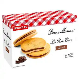 Auchan La pause choco bonne maman offre