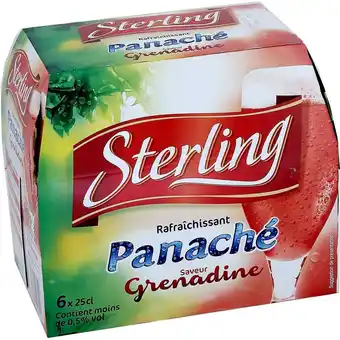 Auchan Sterling panache grenadine offre