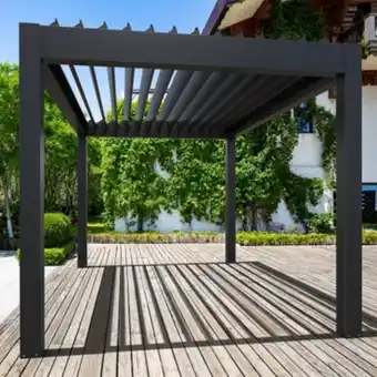 Mister Menuiserie Pergola aluminium bioclimatique - milos autoportée offre