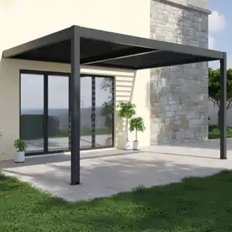 Mister Menuiserie Pergola aluminium bioclimatique - kea adossée offre