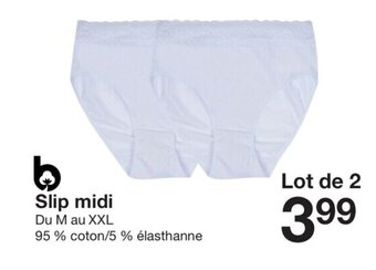 Zeeman Slip midi offre