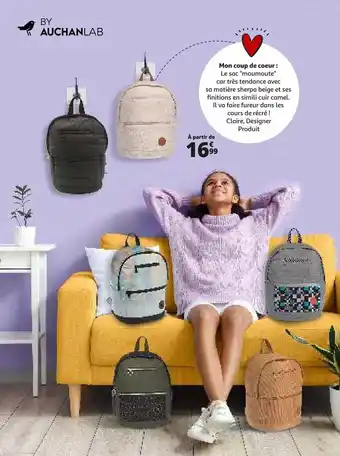 Auchan Sac à dos offre