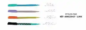 Auchan Stylos fins offre