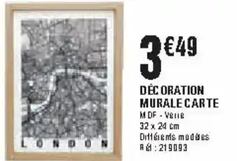 La Foir'Fouille Décoration murale carte offre