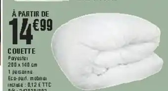 La Foir'Fouille Couette offre