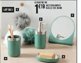 La Foir'Fouille Accessoires salle de bain offre