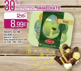 Match Biscuits Tea Time Delacre offre