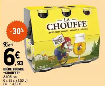 BIÈRE BLONDE "CHOUFFE" 8.00% vol.