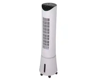 Brico Dépôt Bodner rafraîchisseur d'air oscillant avec timer 9h - blanc offre