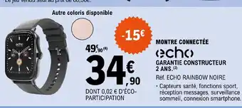 E.Leclerc MONTRE CONNECTÉE offre
